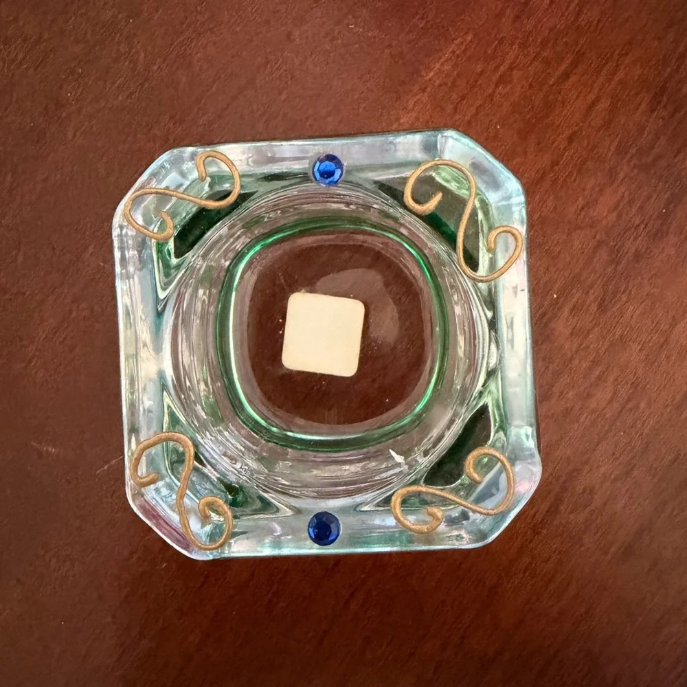 PartyLite Multicolor Glass Candle Holders - Picture 4 of 8